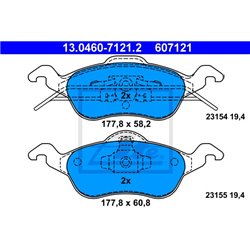Klocki ATE Original - 13.0460-7121.2