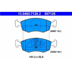 Klocki ATE Original - 13.0460-7126.2