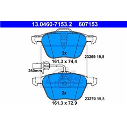 Klocki ATE Original - 13.0460-7153.2