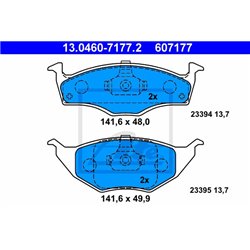 Klocki ATE Original - 13.0460-7177.2