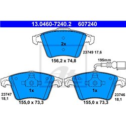 Klocki ATE Original - 13.0460-7240.2