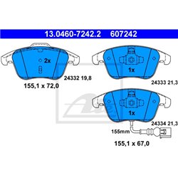 Klocki ATE Original - 13.0460-7242.2