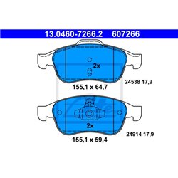 Klocki ATE Original - 13.0460-7266.2