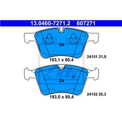 Klocki ATE Original - 13.0460-7271.2