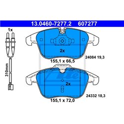 Klocki ATE Original - 13.0460-7277.2