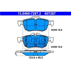 Klocki ATE Original - 13.0460-7287.2