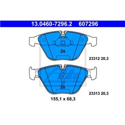Klocki ATE Original - 13.0460-7296.2