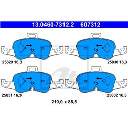 Klocki ATE Original - 13.0460-7312.2