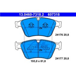 Klocki ATE Original - 13.0460-7318.2