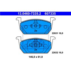 Klocki ATE Original - 13.0460-7335.2