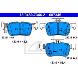 Klocki ATE Original - 13.0460-7346.2