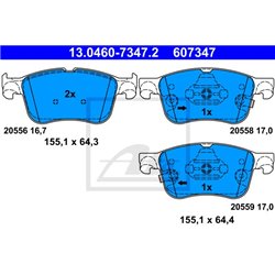 Klocki ATE Original - 13.0460-7347.2