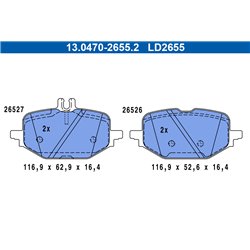 Klocki ATE Ceramic - 13.0470-2655.2