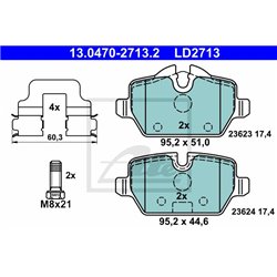 Klocki ATE Ceramic - 13.0470-2713.2