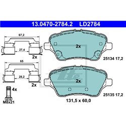 Klocki ATE Ceramic - 13.0470-2784.2