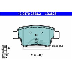 Klocki ATE Ceramic - 13.0470-3828.2