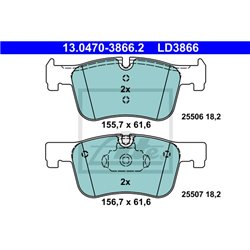 Klocki ATE Ceramic - 13.0470-3866.2
