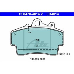 Klocki ATE Ceramic - 13.0470-4814.2