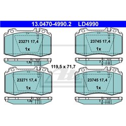 Klocki ATE Ceramic - 13.0470-4990.2