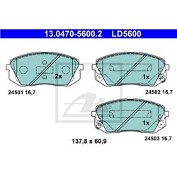 Klocki ATE Ceramic - 13.0470-5600.2