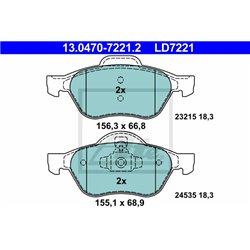 Klocki ATE Ceramic - 13.0470-7221.2