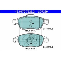 Klocki ATE Ceramic - 13.0470-7229.2