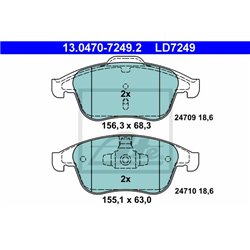 Klocki ATE Ceramic - 13.0470-7249.2
