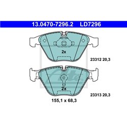 Klocki ATE Ceramic - 13.0470-7296.2