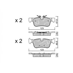 Klocki Galfer Sport FDHP 1050