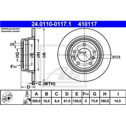 Tarcze ATE Original - 24.0110-0117.1