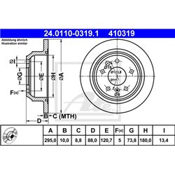 Tarcze ATE Original - 24.0110-0319.1