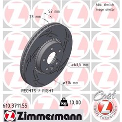 Tarcze Zimmermann Black Z - 610.3711.55
