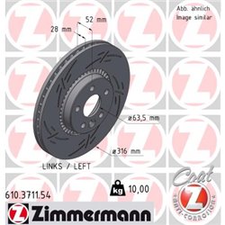 Tarcze Zimmermann Black Z - 610.3711.54
