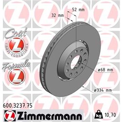 Tarcze Zimmermann Formula Z - 600.3237.75