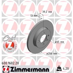 Tarcze Zimmermann Coat Z - 600.1602.20