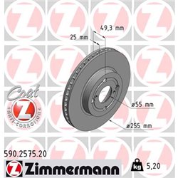 Tarcze Zimmermann Coat Z - 590.2575.20