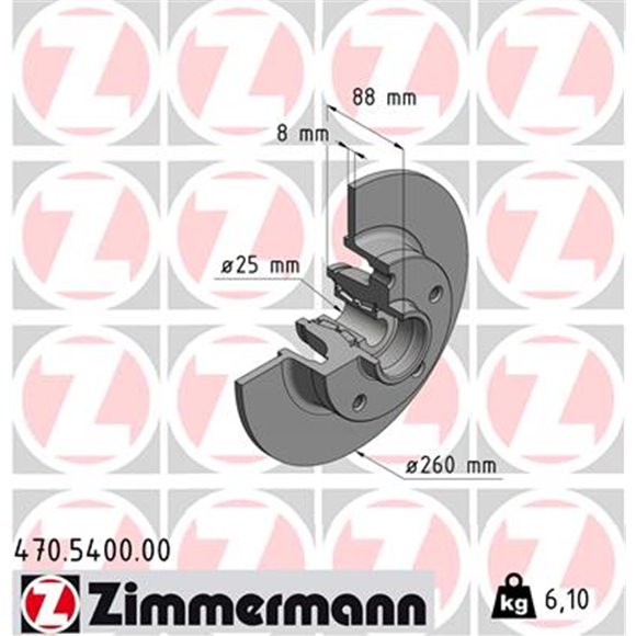 Tarcze Zimmermann - 470.5400.00