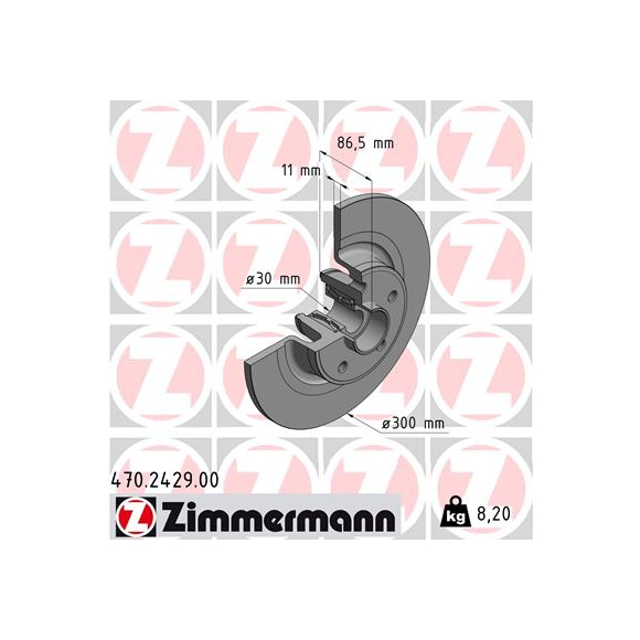 Tarcze Zimmermann - 470.2429.00