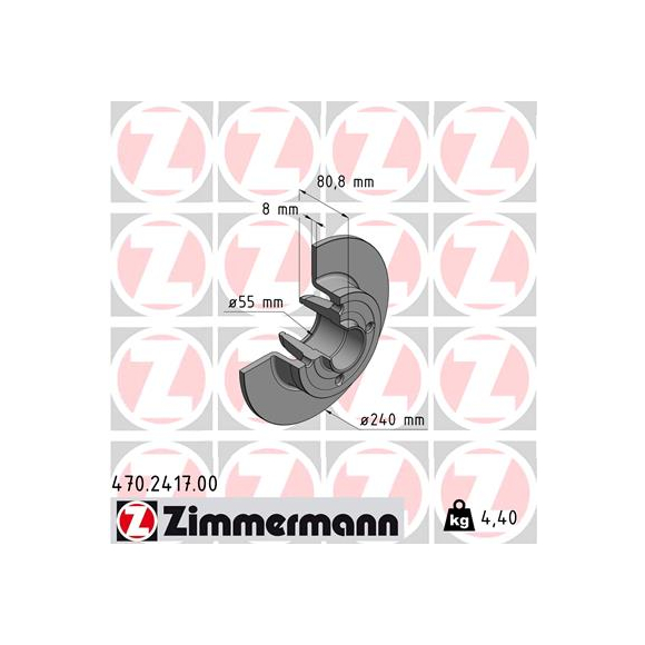 Tarcze Zimmermann - 470.2417.00