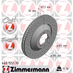Tarcze Zimmermann Formula Z - 460.1551.70