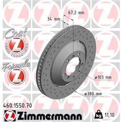 Tarcze Zimmermann Formula Z - 460.1550.70
