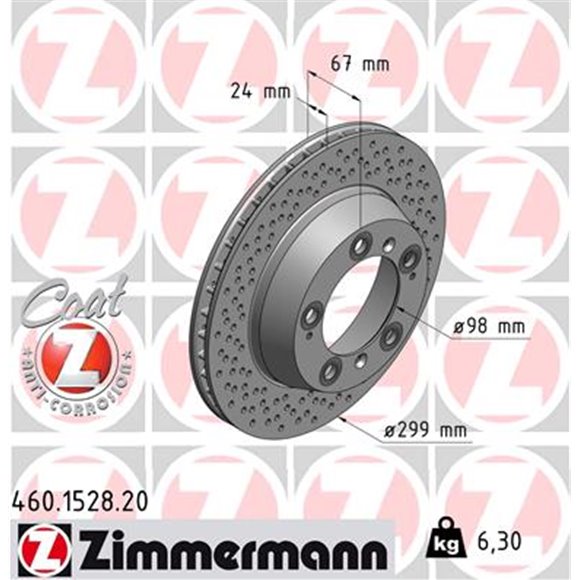 Tarcze Zimmermann Coat Z - 460.1528.20