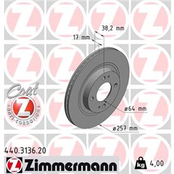 Tarcze Zimmermann Coat Z - 440.3136.20