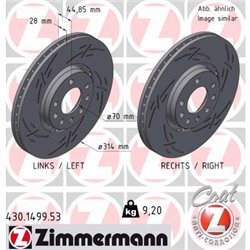 Tarcze Zimmermann Black Z - 430.1499.53