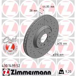 Tarcze Zimmermann Sport - 430.1499.52