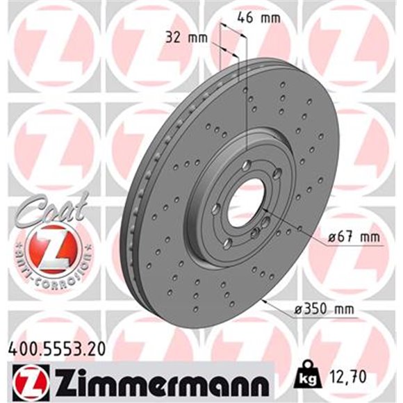 Tarcze Zimmermann Coat Z - 400.5553.20