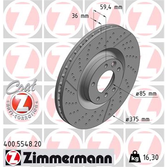 Tarcze Zimmermann Coat Z - 400.5548.20