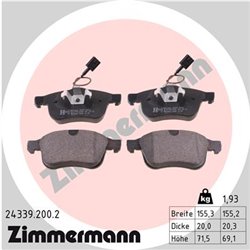 Tarcze Zimmermann Coat Z - 400.5529.20