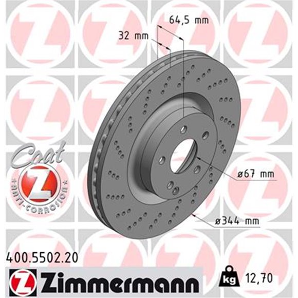 Tarcze Zimmermann Coat Z - 400.5502.20