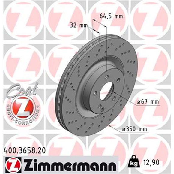 Tarcze Zimmermann Coat Z - 400.3658.20